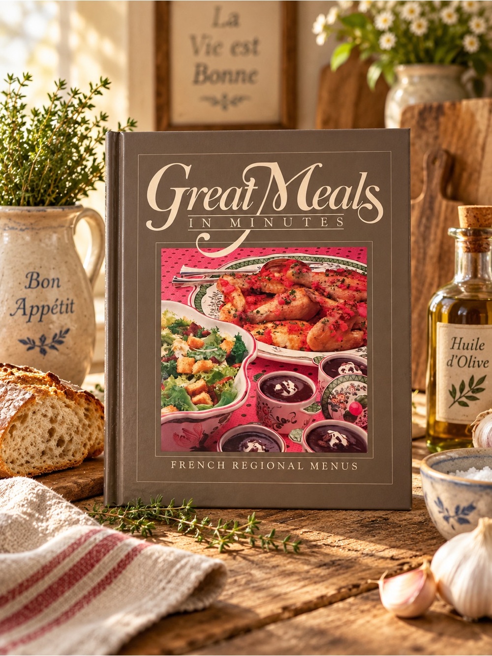 Time-Life Great Meals in Minutes Cookbook
French Regional Menus Hardcover